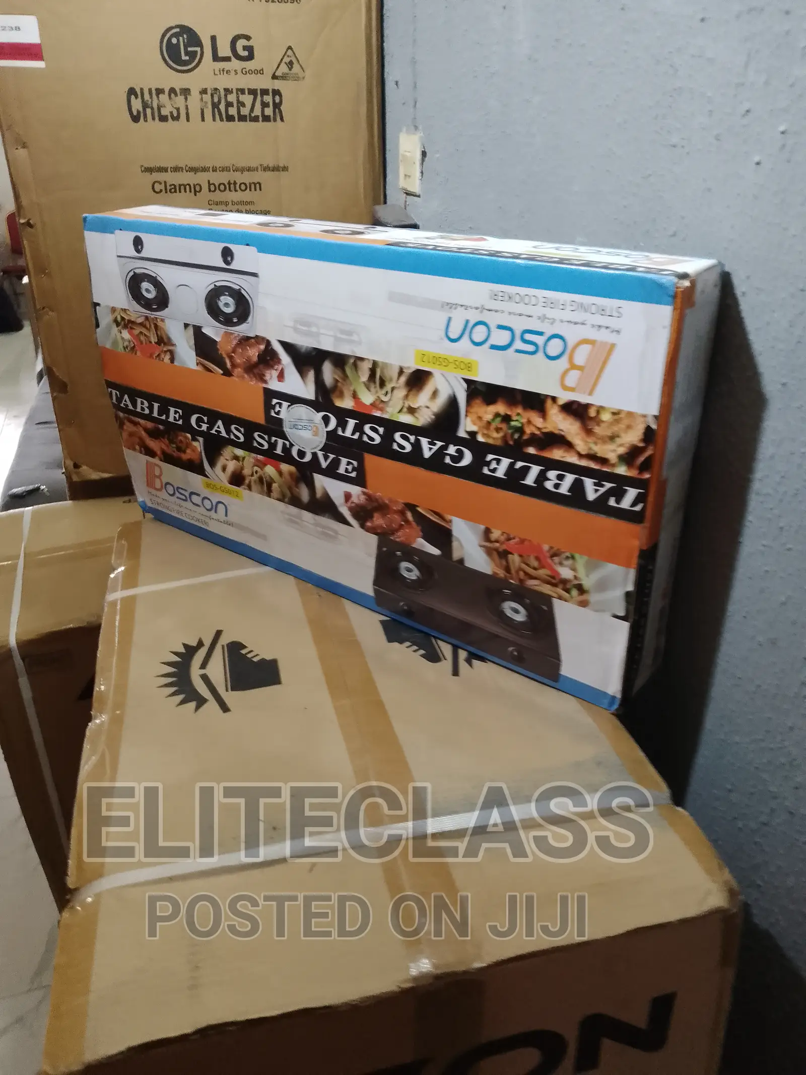Boscon Table Top Gas Cooker (Bos-Gs012s)