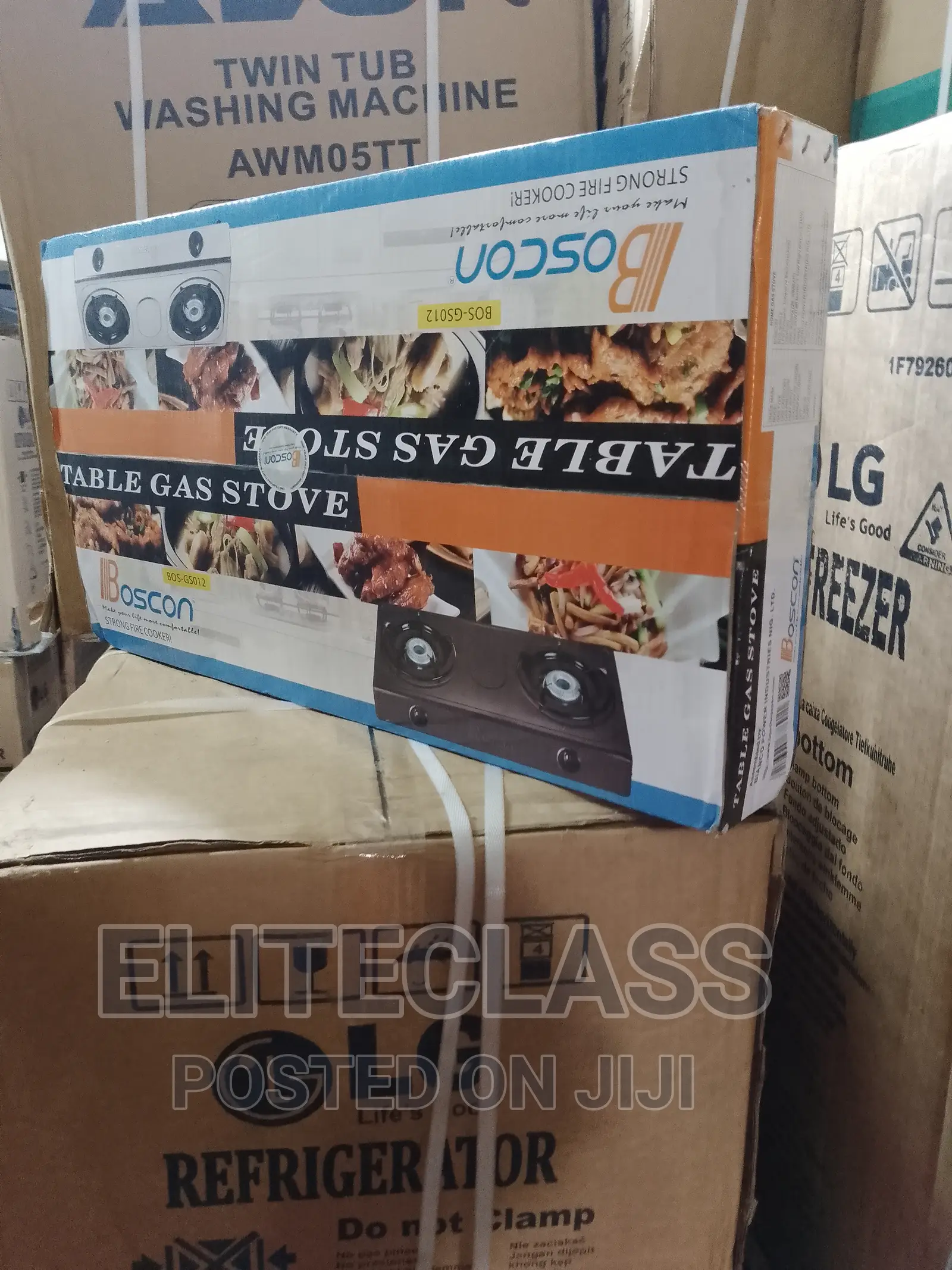 New Boscon(Bos-Gs012s) 2burner Table Top Gas Cooker