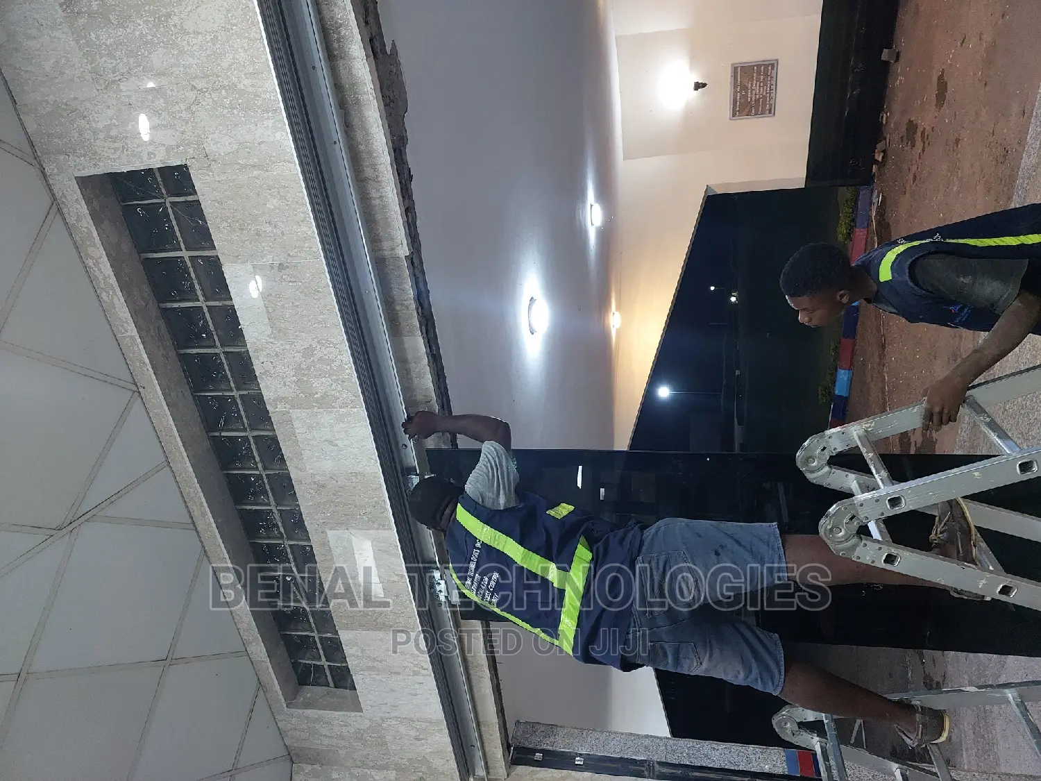 Igabi Sensor Automatic Sliding Glass Door Installation