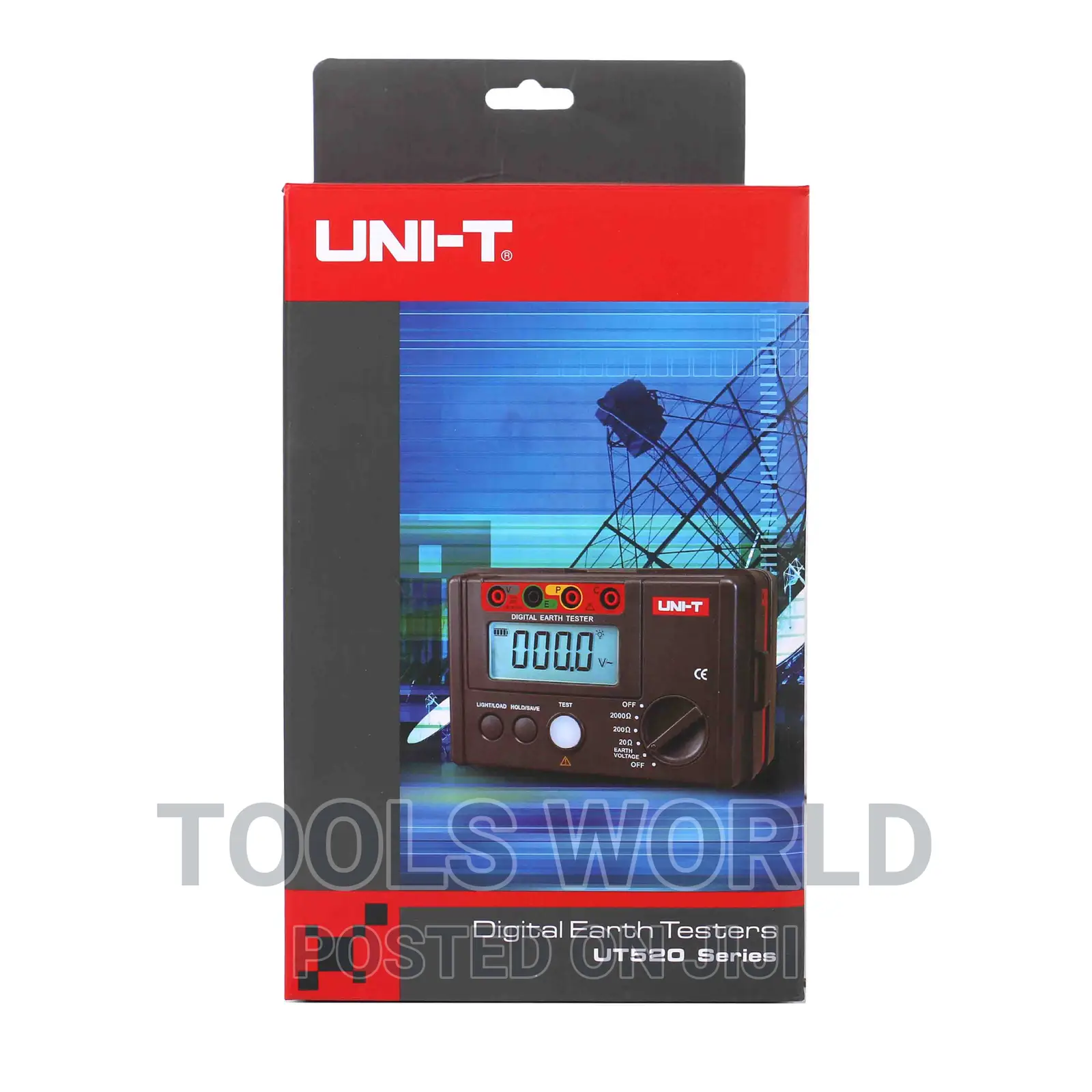 Uni-T Earth Resistance Tester Digital Meter
