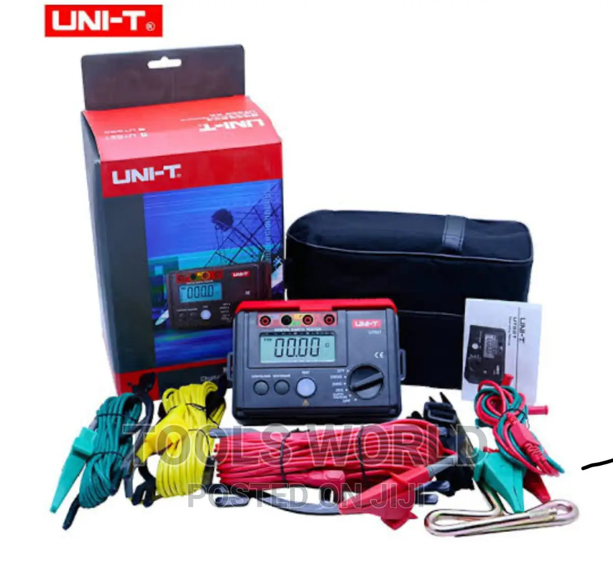 Uni-T Earth Resistance Tester Digital Meter