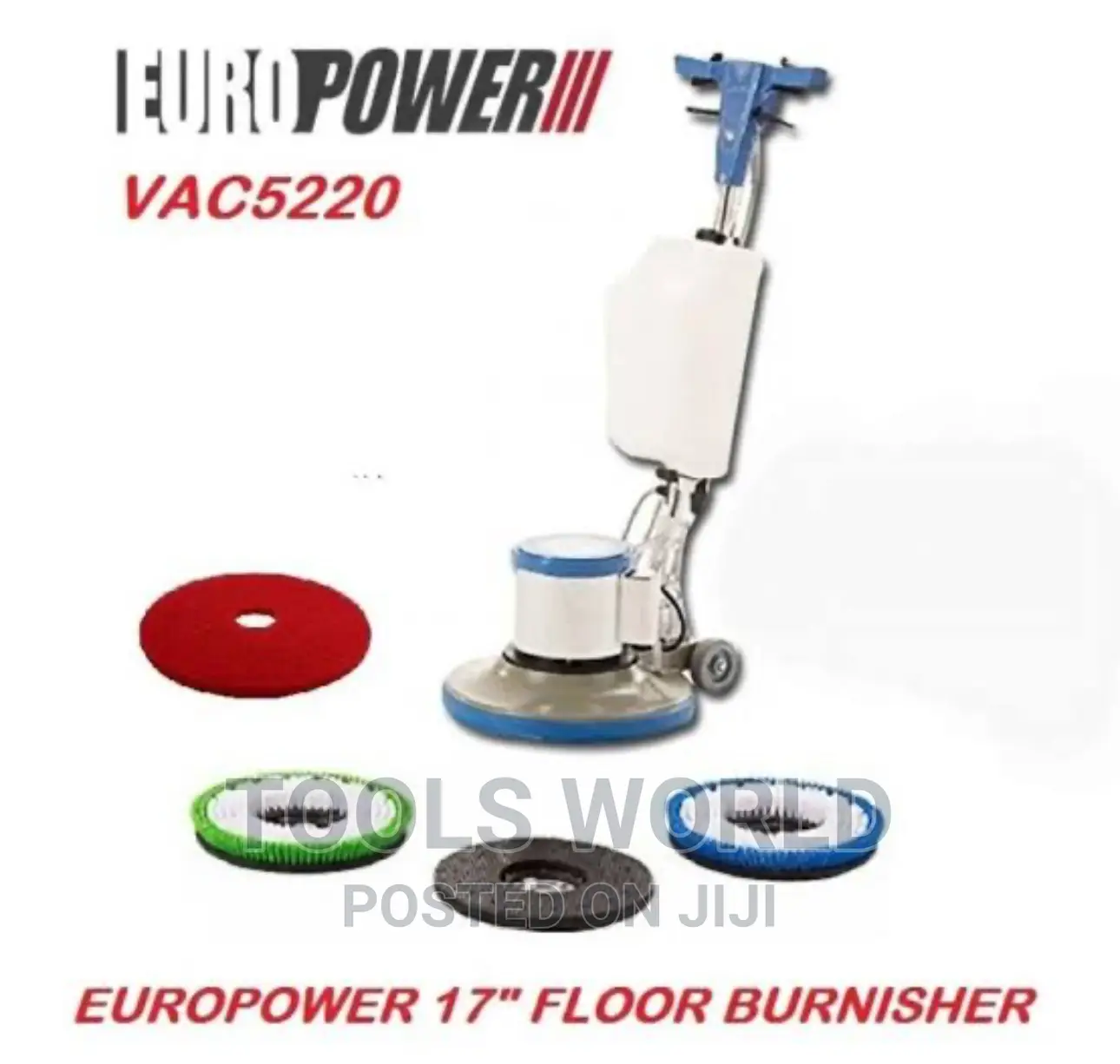 Commercial Floor Polisher Scrubber Machine 17"