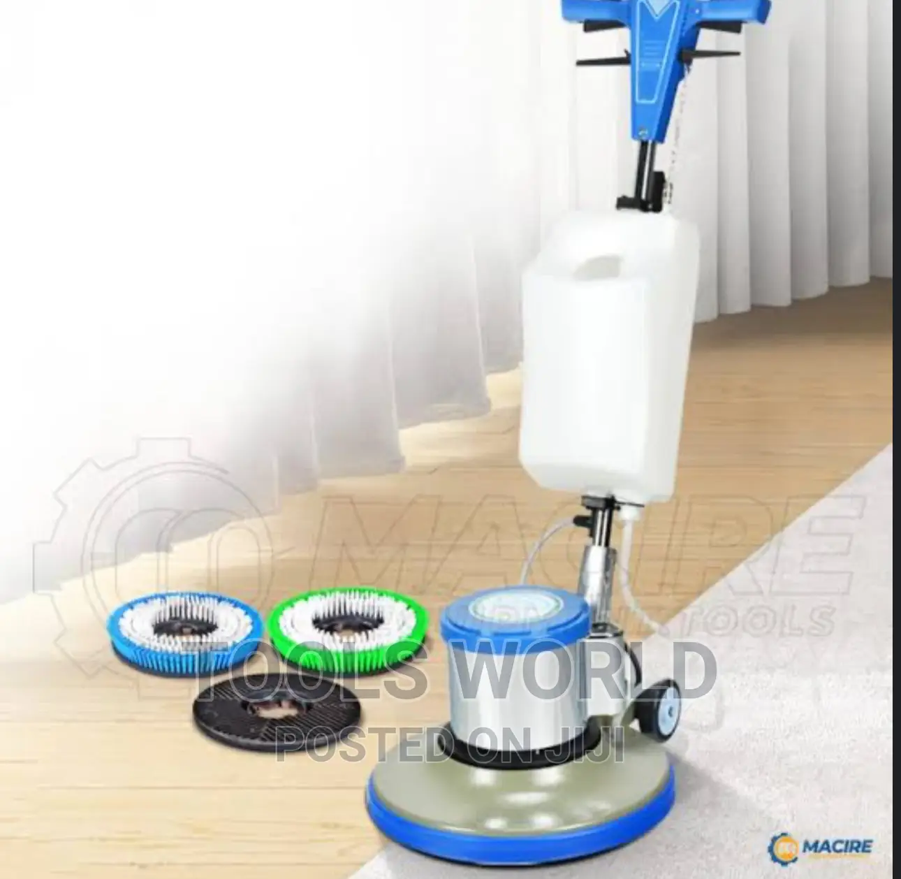 Commercial Floor Polisher Scrubber Machine 17"