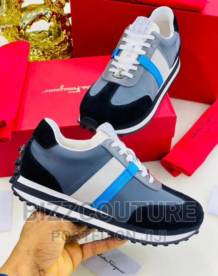 Original SALVATORE FERRAGAMO Sneakers Available in Store