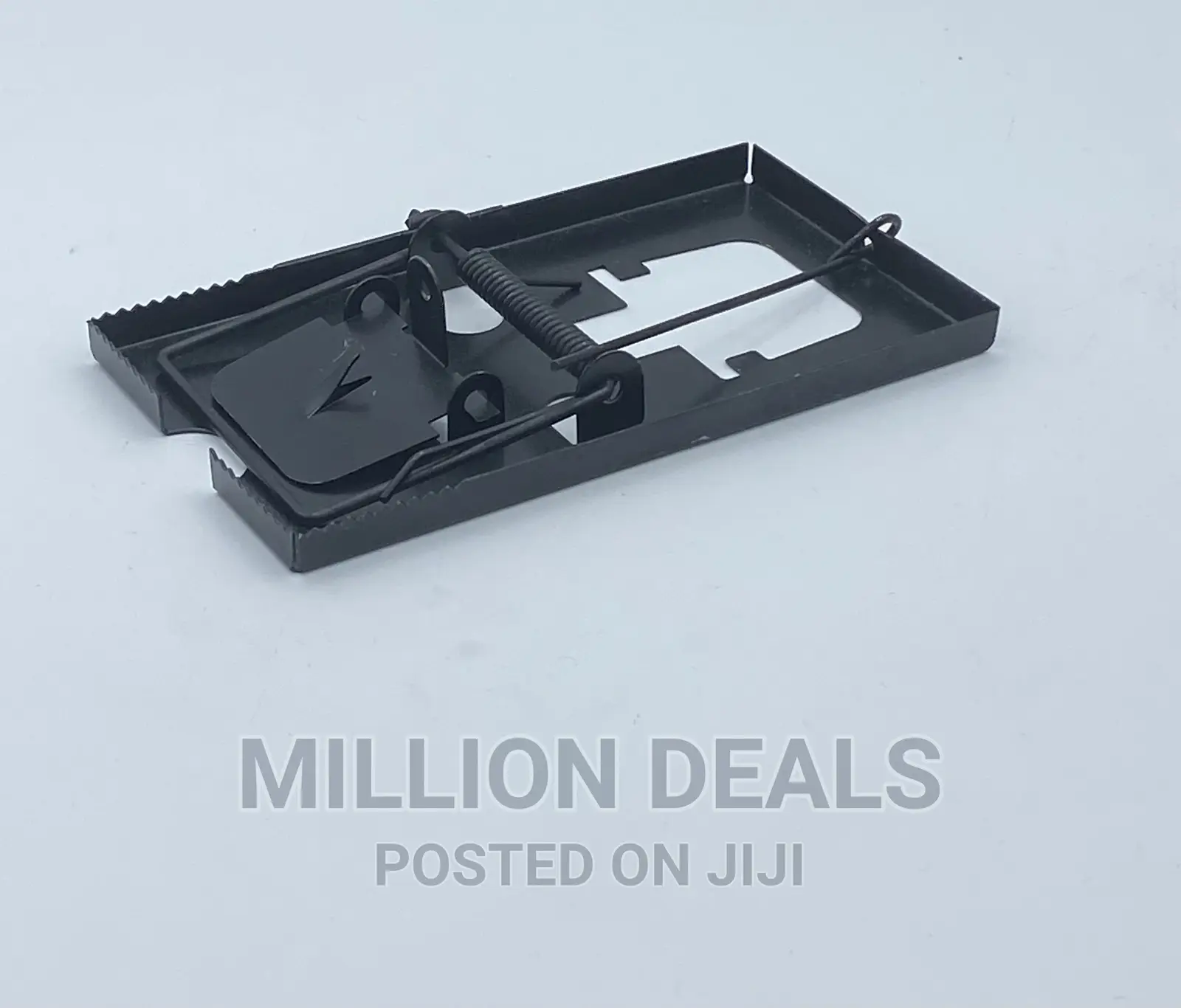Black Steel Mini Reusable Rat Mouse Trap
