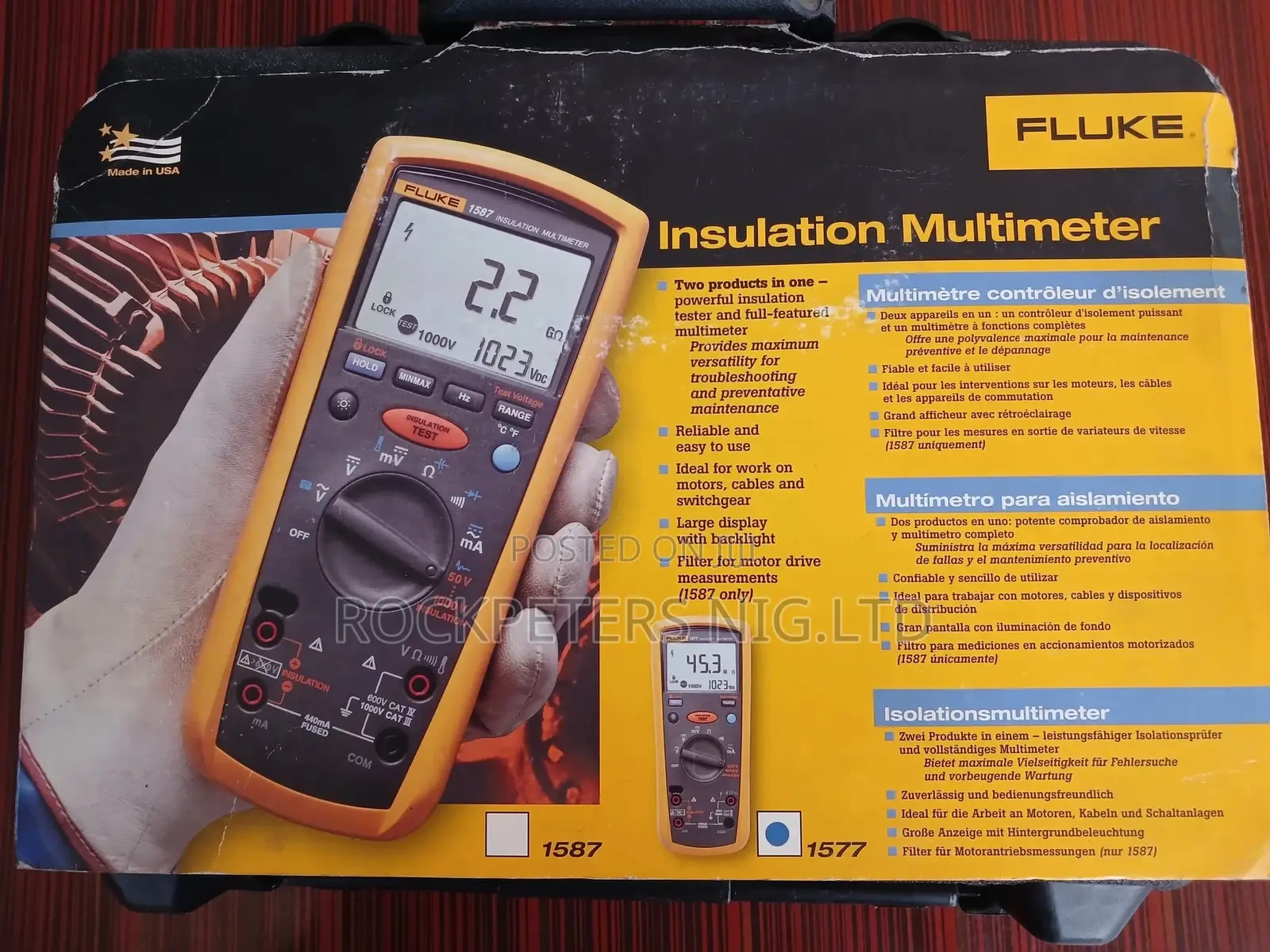 Fluke 1577 Insulation Multimeter