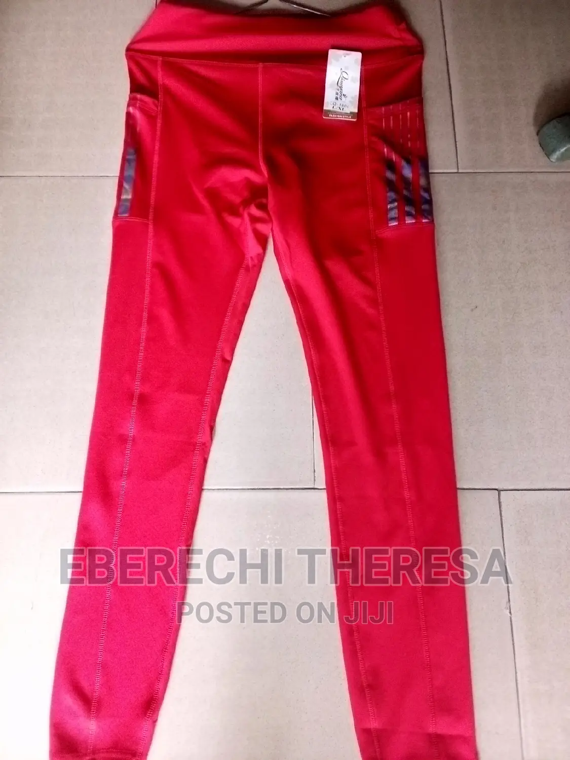 Ladies Long Gym Wear With Side Pockets