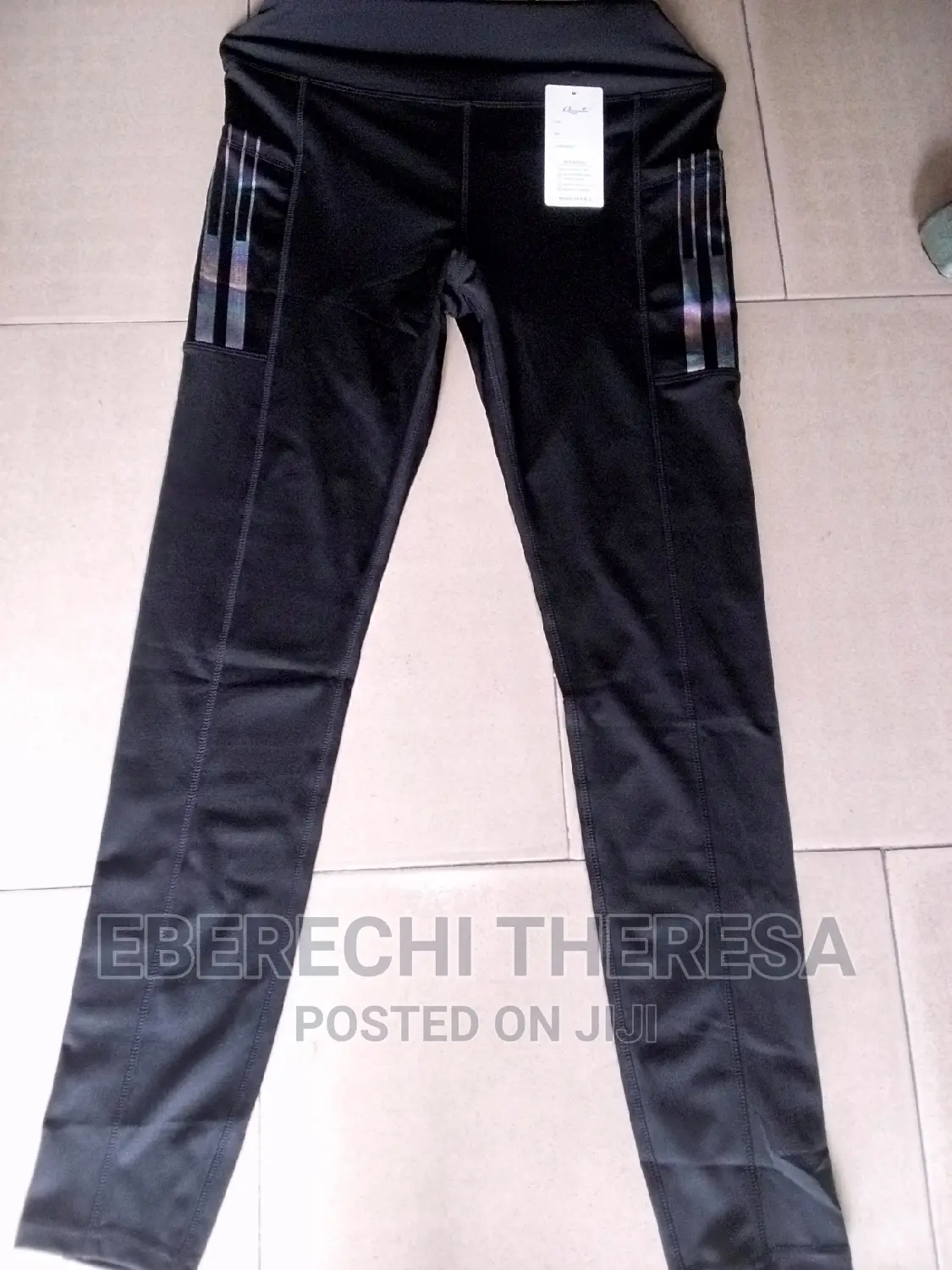 Ladies Long Gym Wear With Side Pockets