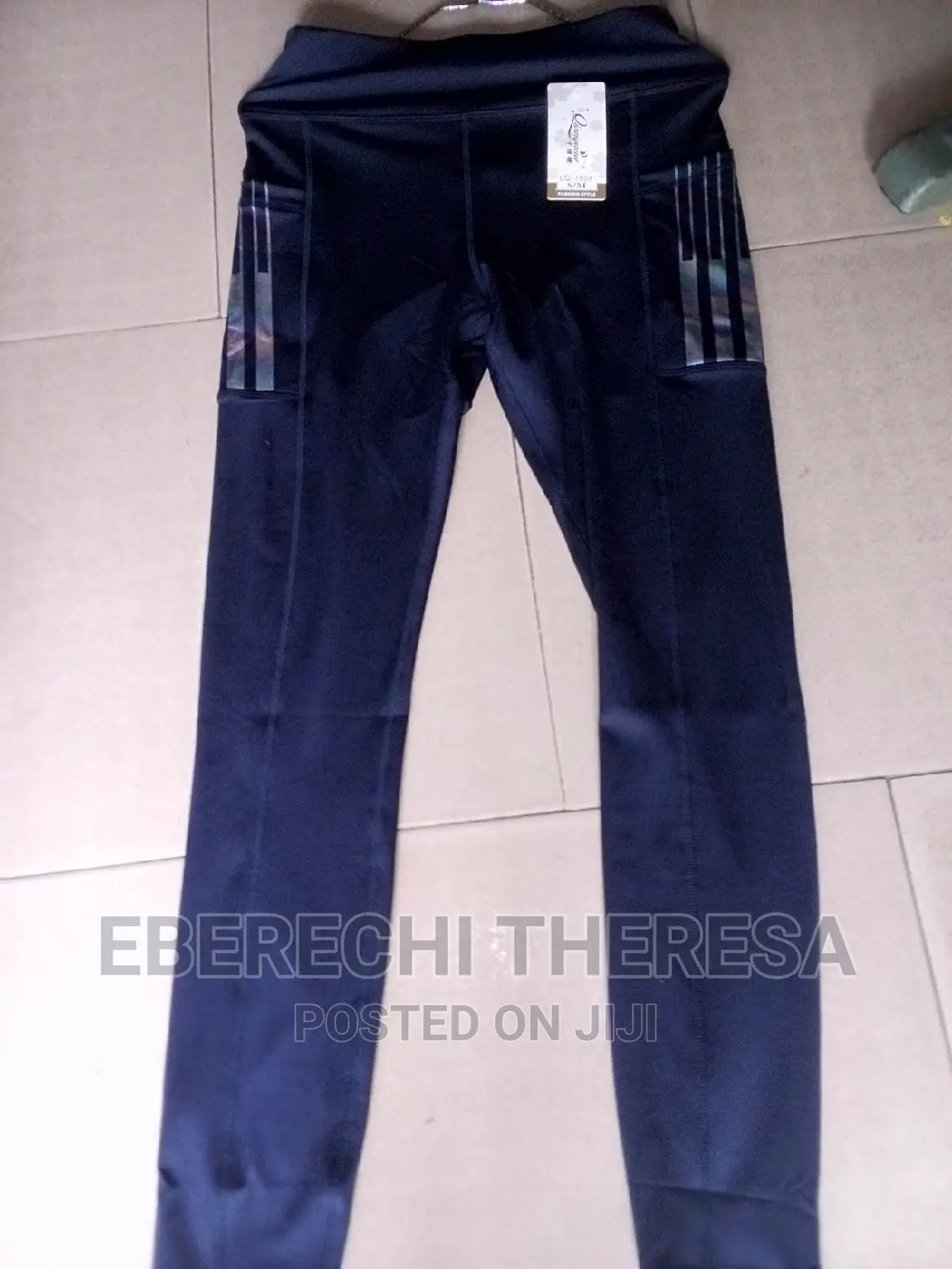 Ladies Long Gym Wear With Side Pockets