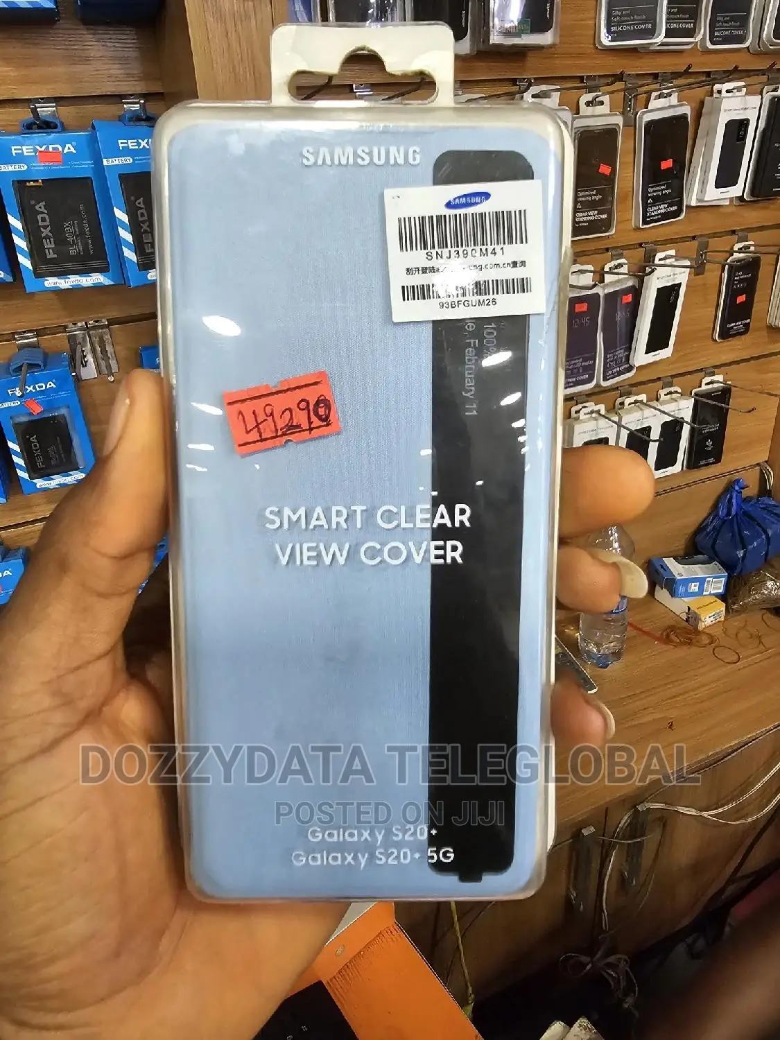 Samsung Galaxy S20 Plus Sensor Clear View Case Uv Glass