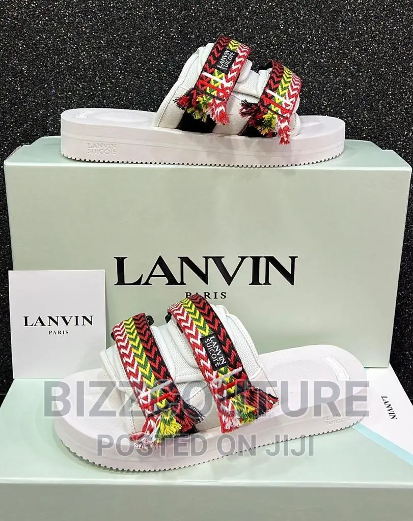 Original LANVIN SLIDES Available in Store