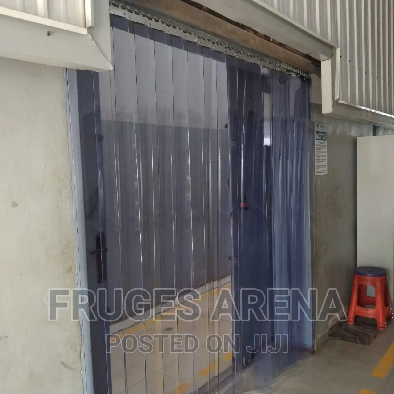 Vertical PVC Strip Curtain for Industrial Use