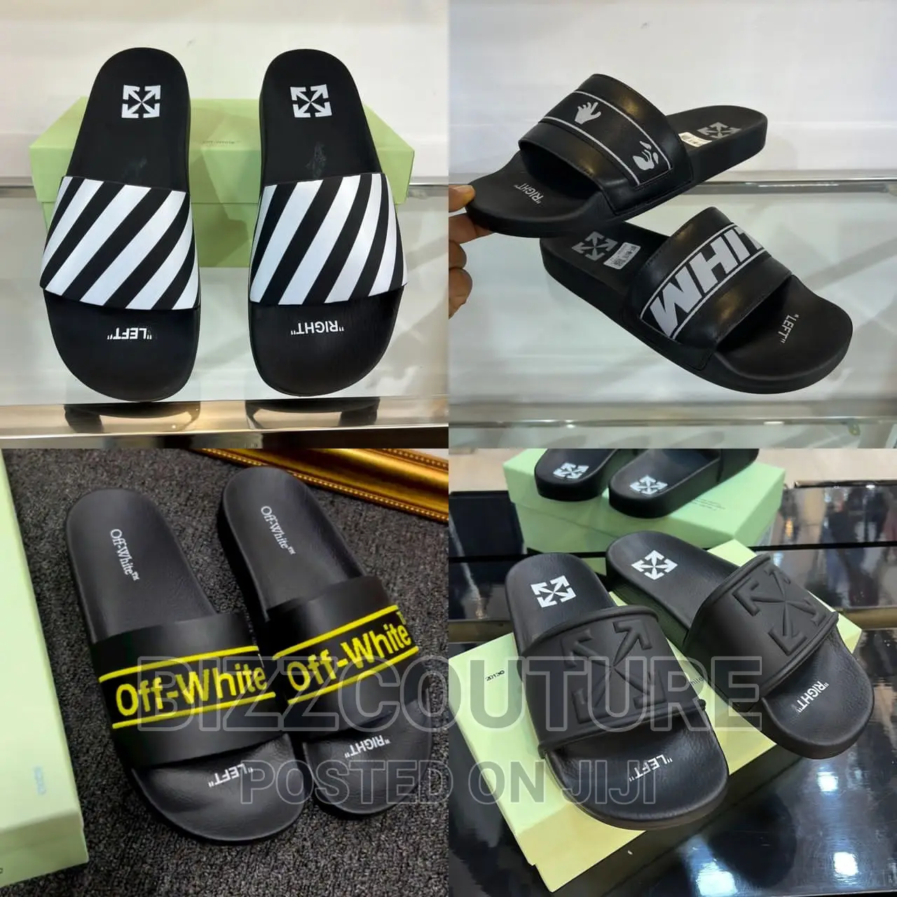 Original OFF-WHITE Slides Available in Store
