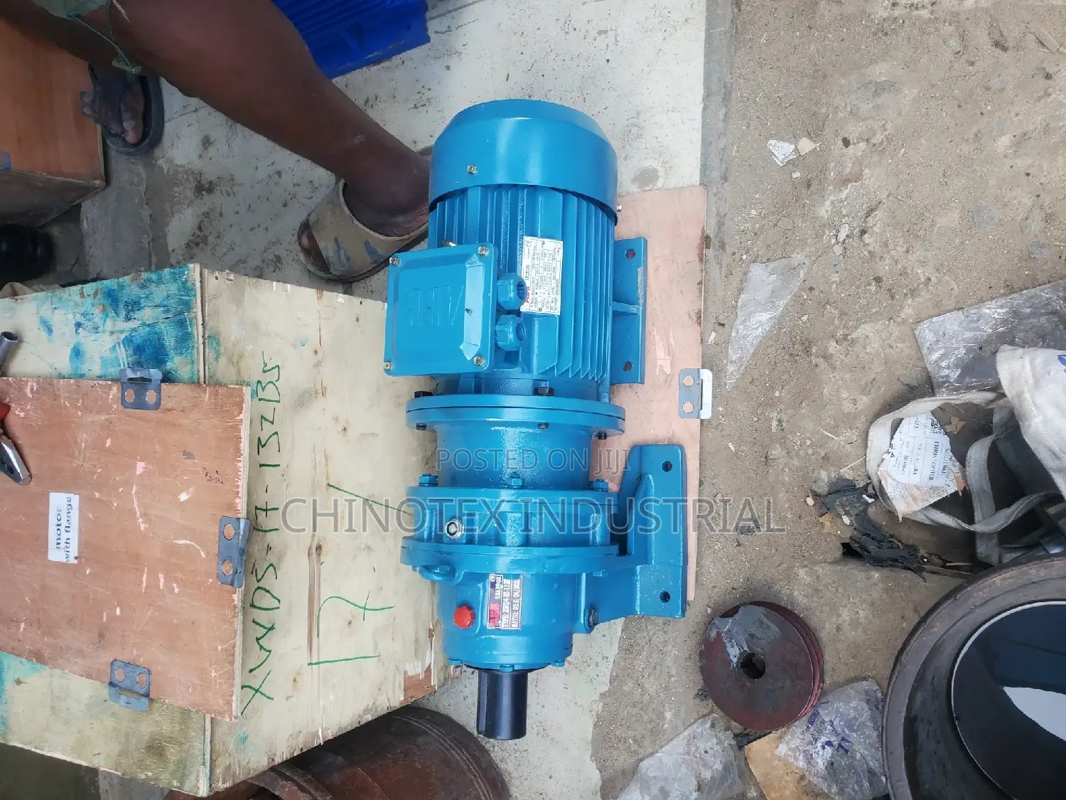 Abb Conveyor Gear Motor 4kw/5.5hp Ratio-23:1