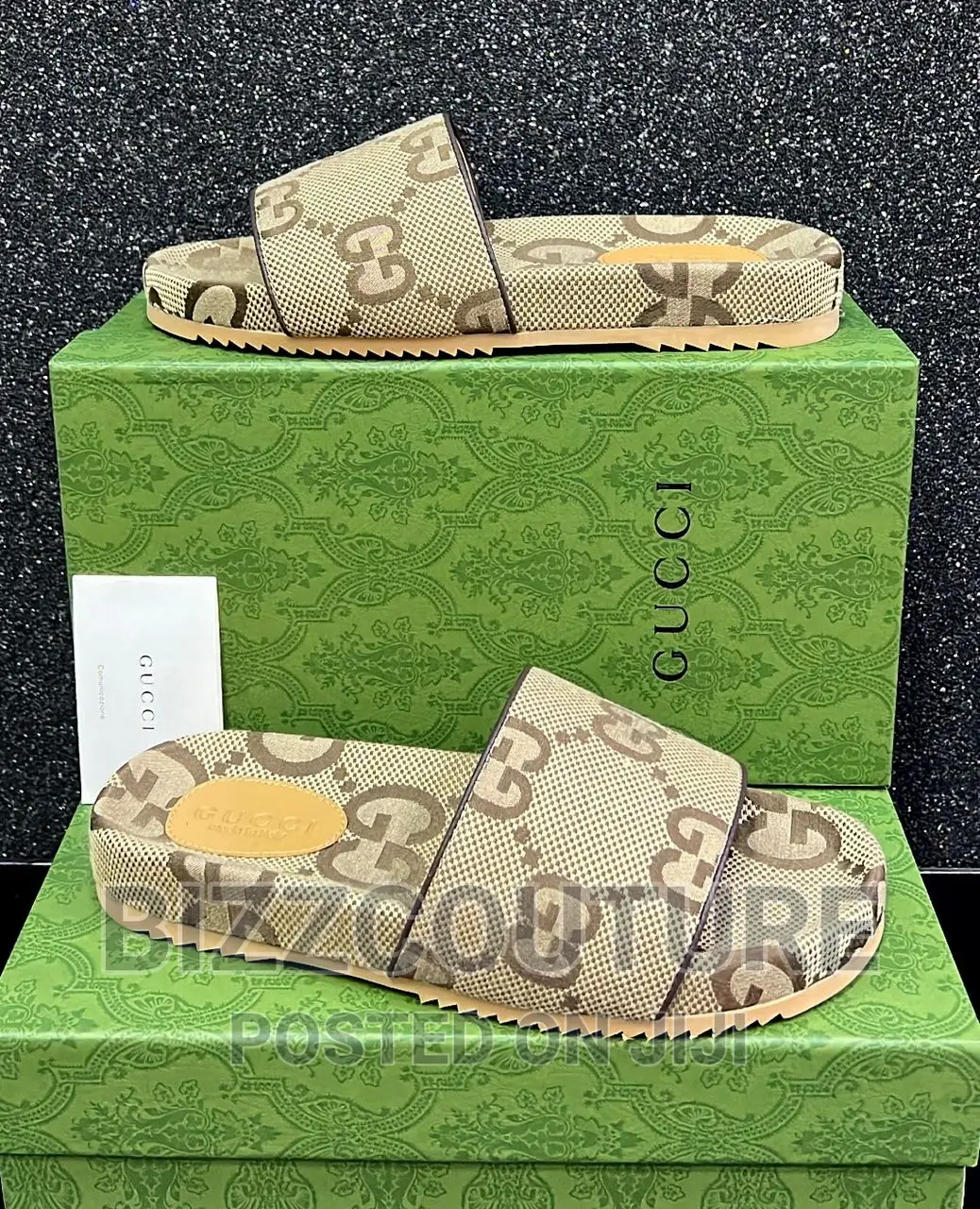 Original GUCCI Slippers Available in Store