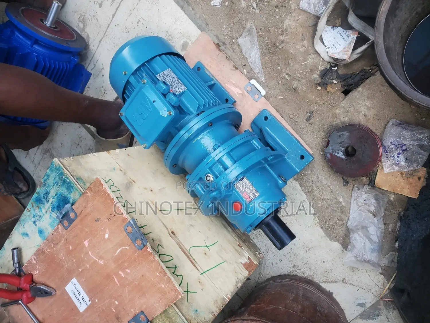 Abb Conveyor Gear Motor 4kw/5.5hp Ratio-23:1