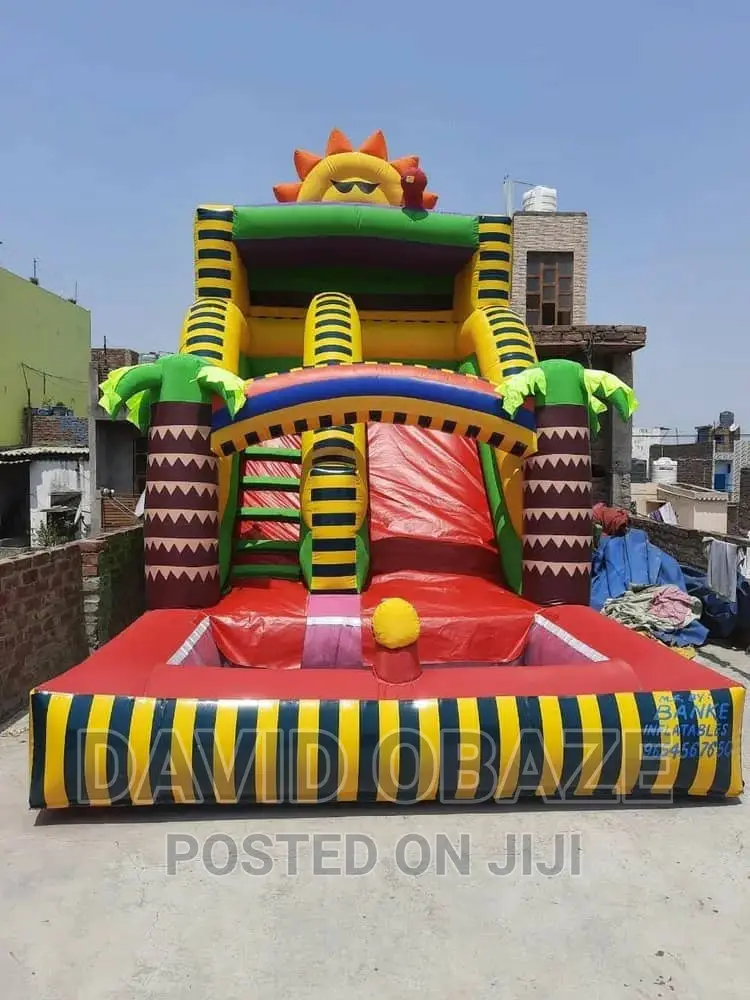 Bouncy Castle With Pool