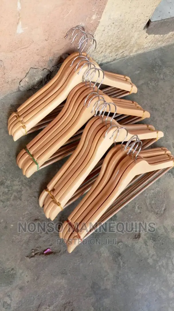 Most Affordable Sets Of Wooden Hangers