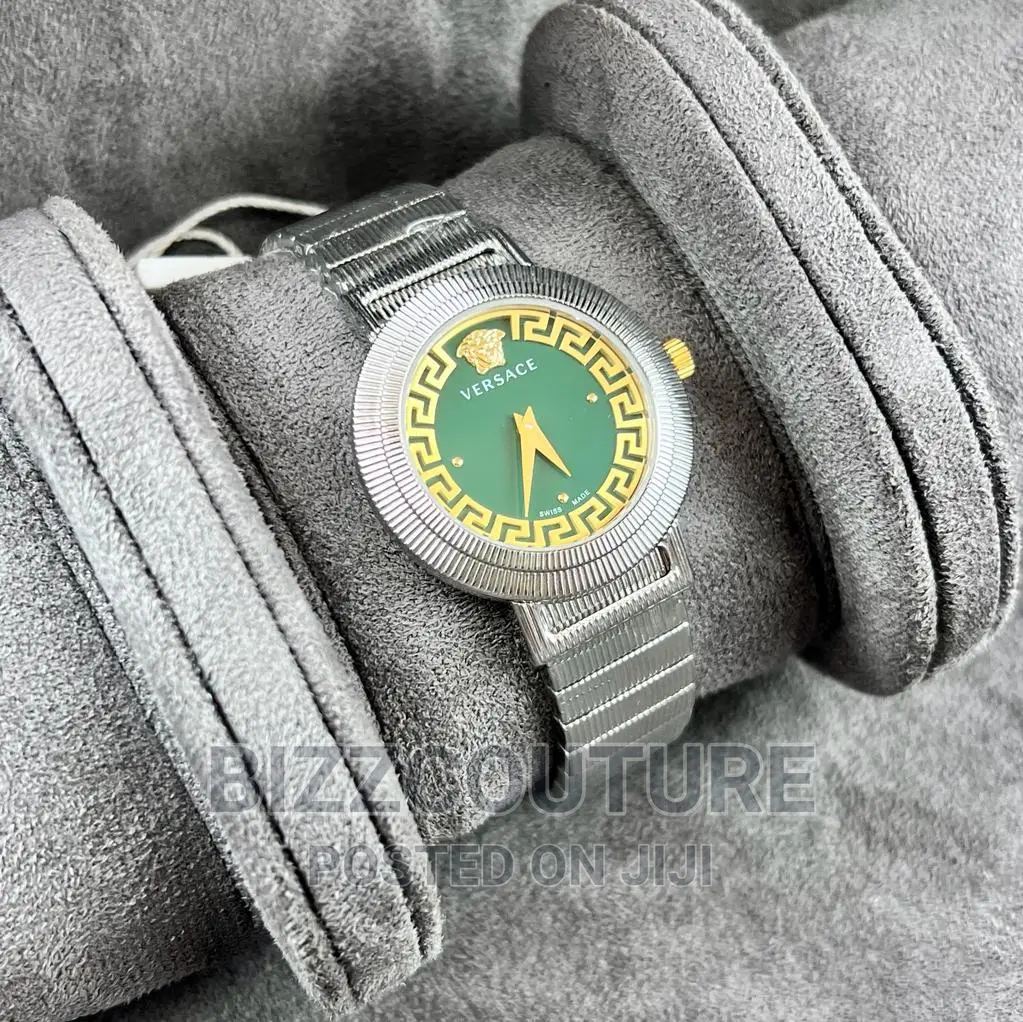 Original VERSACE Silver Gold Chain Watch Available Instore