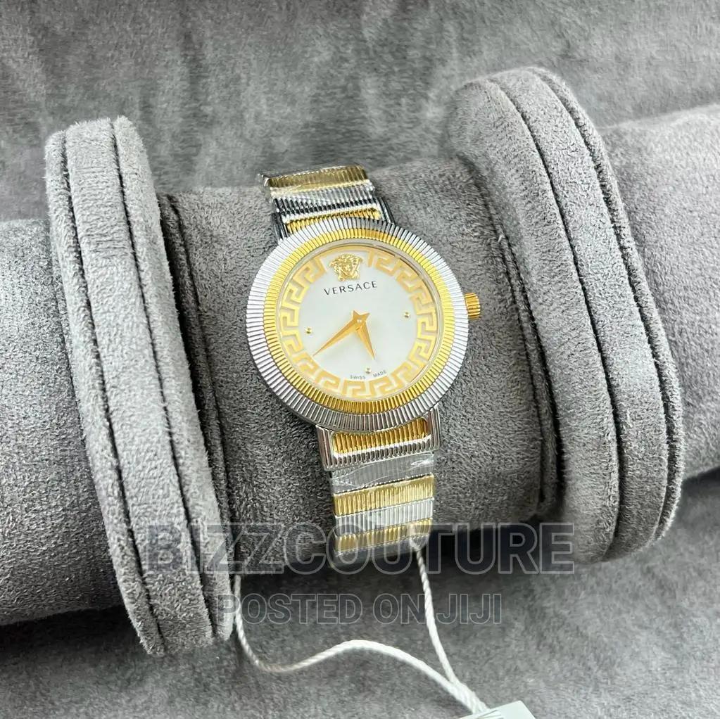 Original VERSACE Silver Gold Chain Available in Store