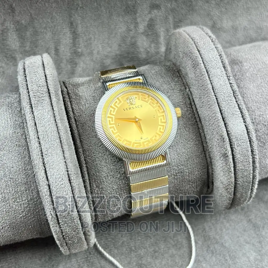 Original VERSACE Silver Gold Chain Available in Store
