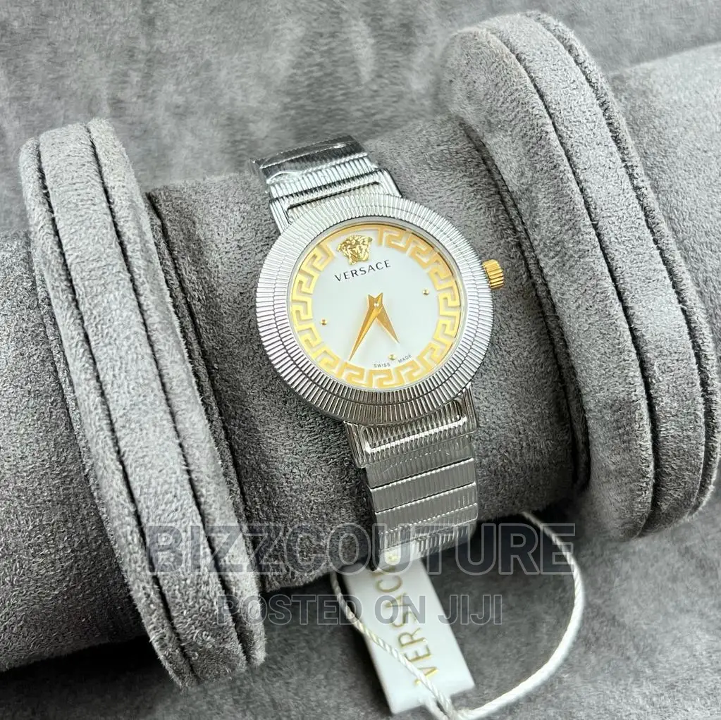 Original VERSACE Silver Gold Chain Available in Store
