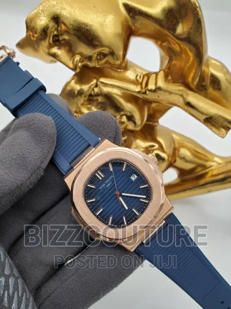 Original PATEK PHILIPPE Rubber Strap Watch Available Instore