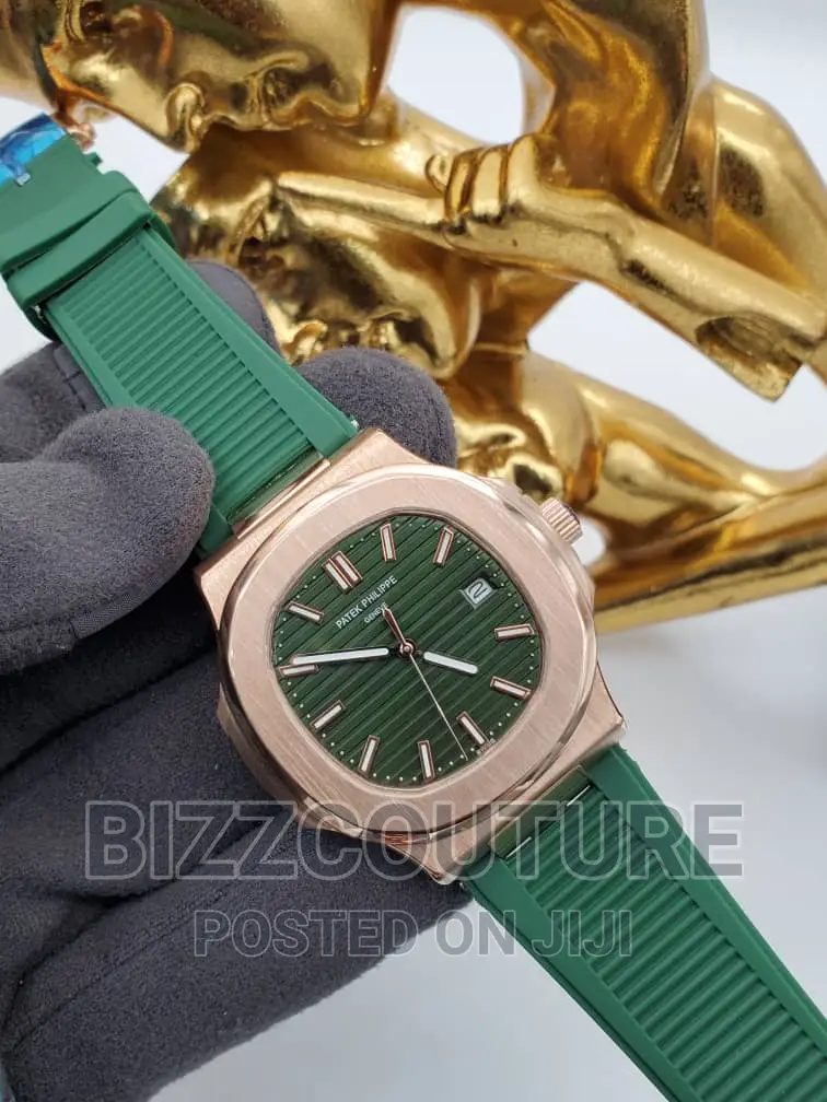 Original PATEK PHILIPPE Rubber Strap Watch Available Instore