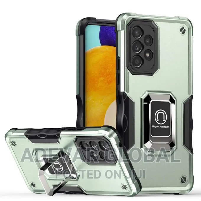 Samsung Galaxy A73 5G Case Pouch Metal Ring Protective Case