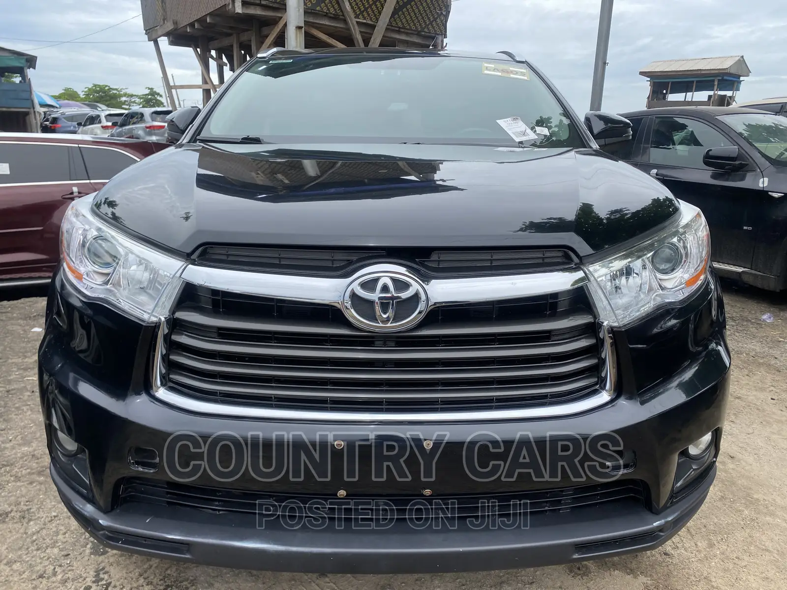 Toyota Highlander XLE V6 4x4 (3.5L 6cyl 6A) 2016 Black