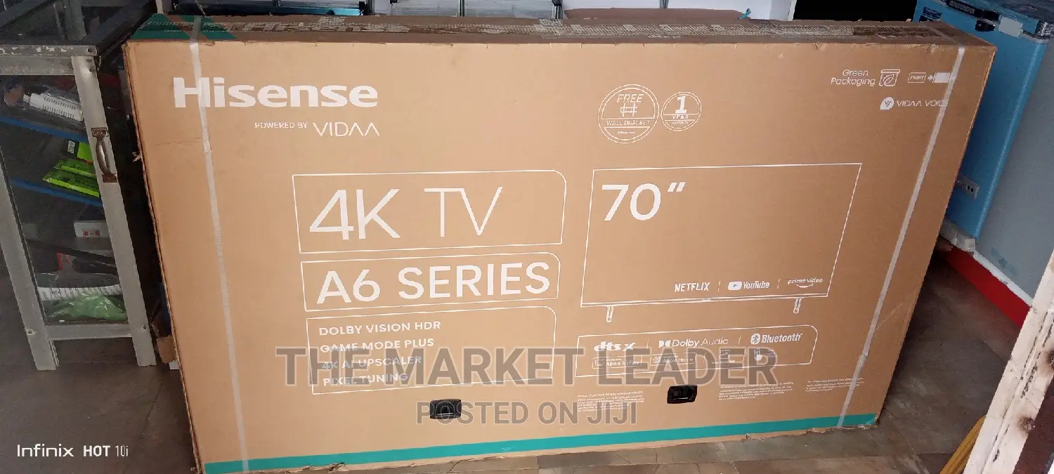 Hisense 70” A6n Smart Tv