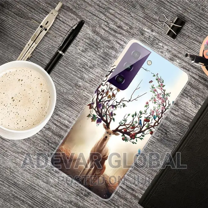 Samsung Galaxy S21+ 5G Shockproof Painted Transparent TPU