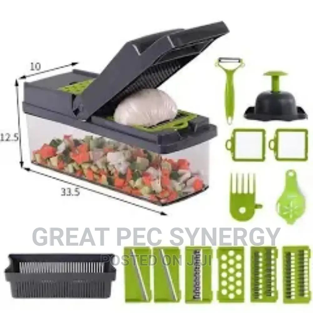 Multifunctional Vegetable Slicer and Chopper.