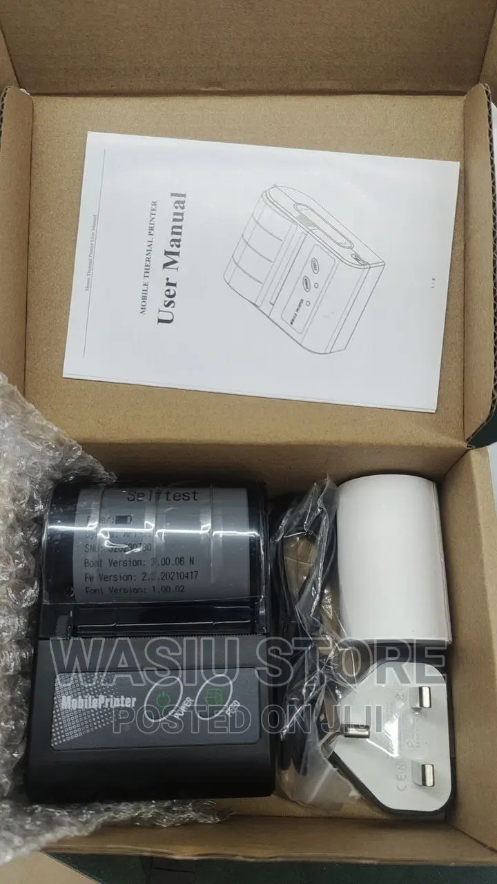 Portable Printer Machine, Portable Thermal Receipt