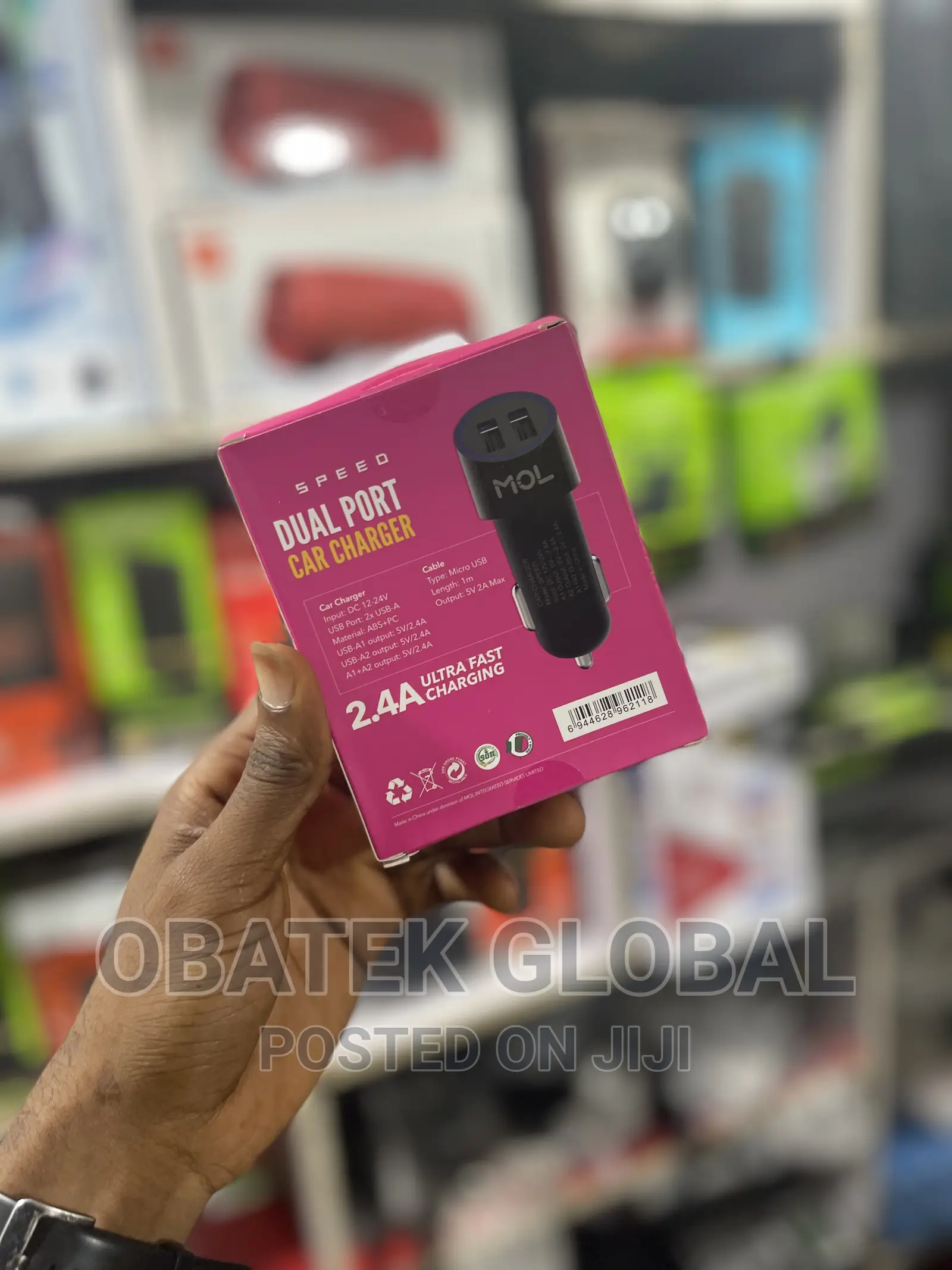 Mol Car Charger