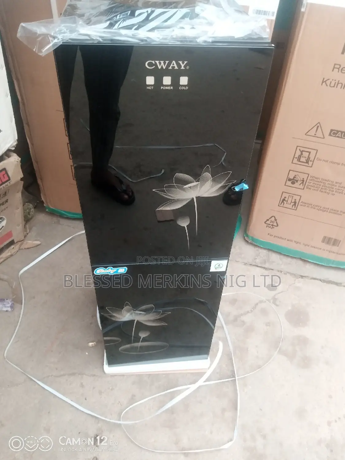 C-Way Water Dispenser With Fridge