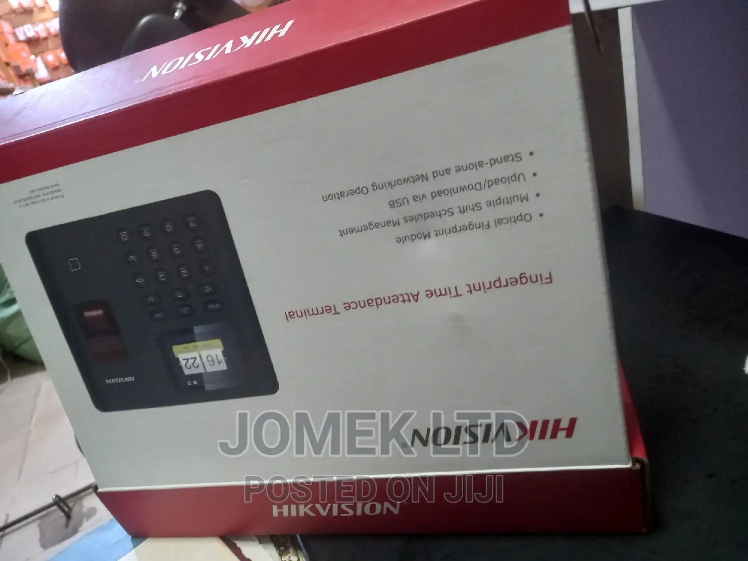 K1A802 Pro Series Fingerprint Time Attendance Terminal