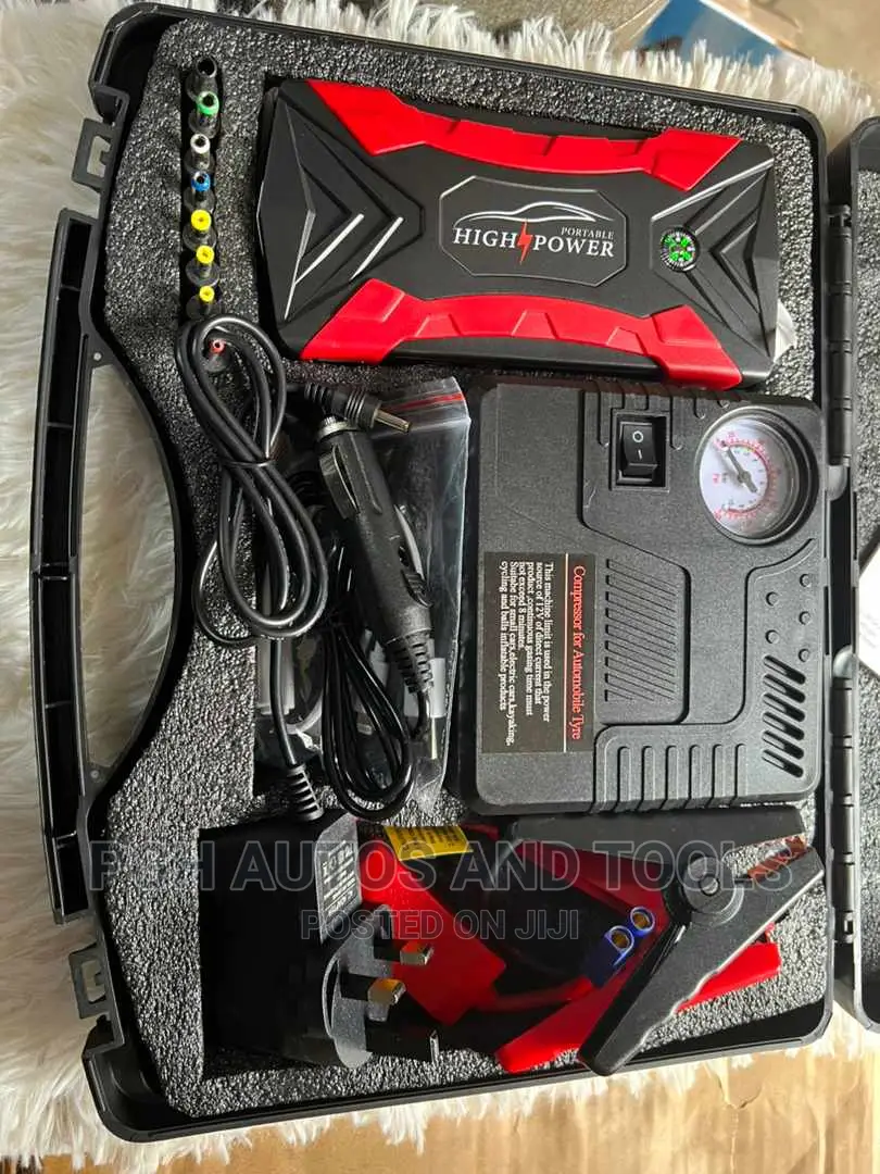 Tyre Inflator and Car Jumpstart (99,000mah)