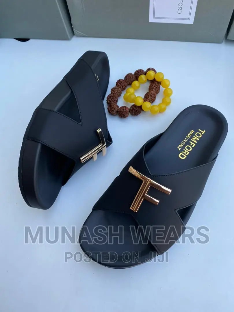 Tom Ford Leather Slipers