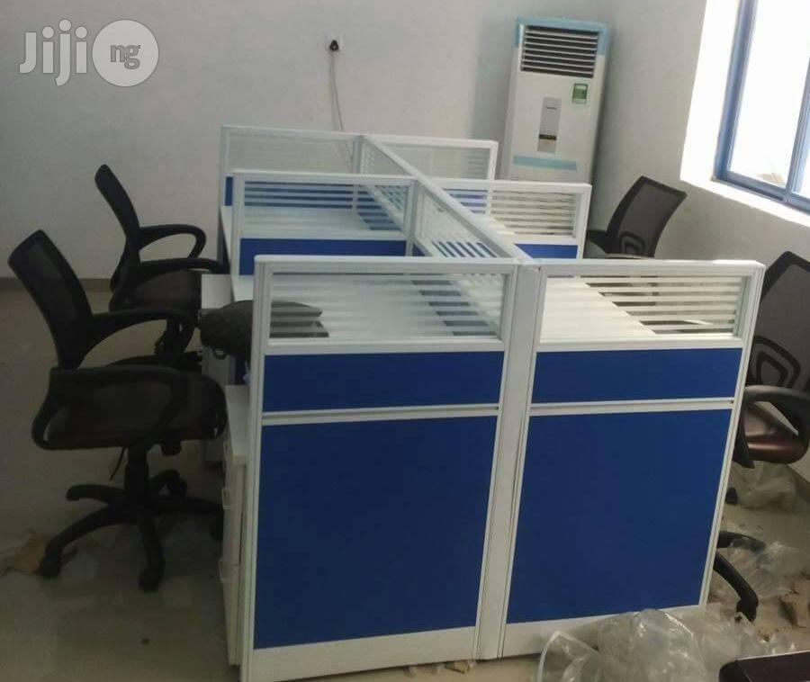 Deep Blue 4man Workstation