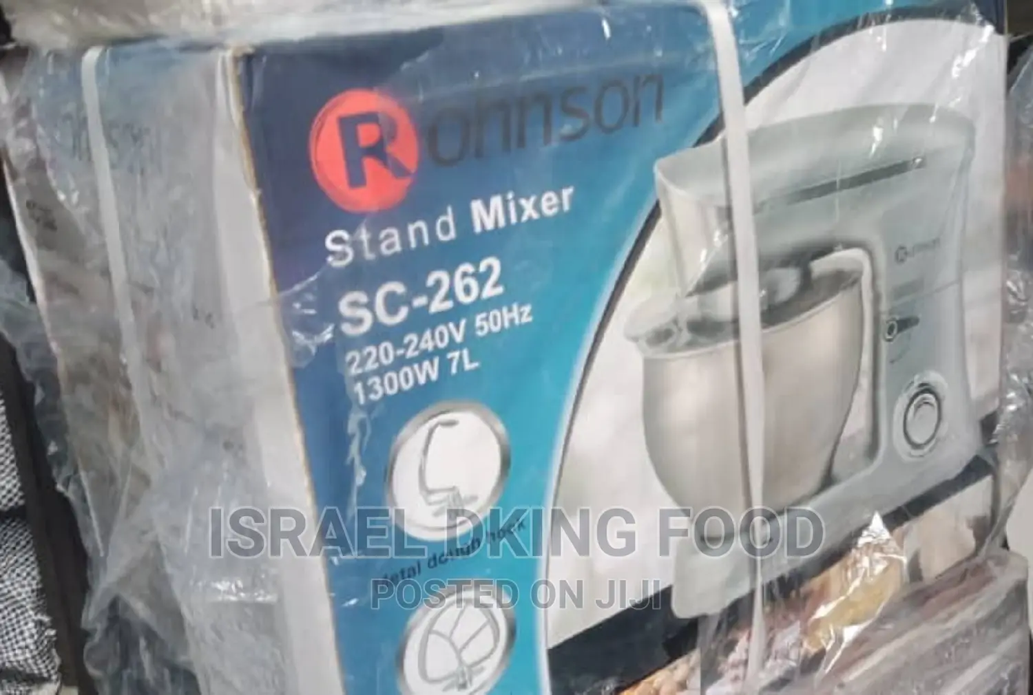7 Litres Roonson Electric Cake Stand Mixer Sc-262 1300w