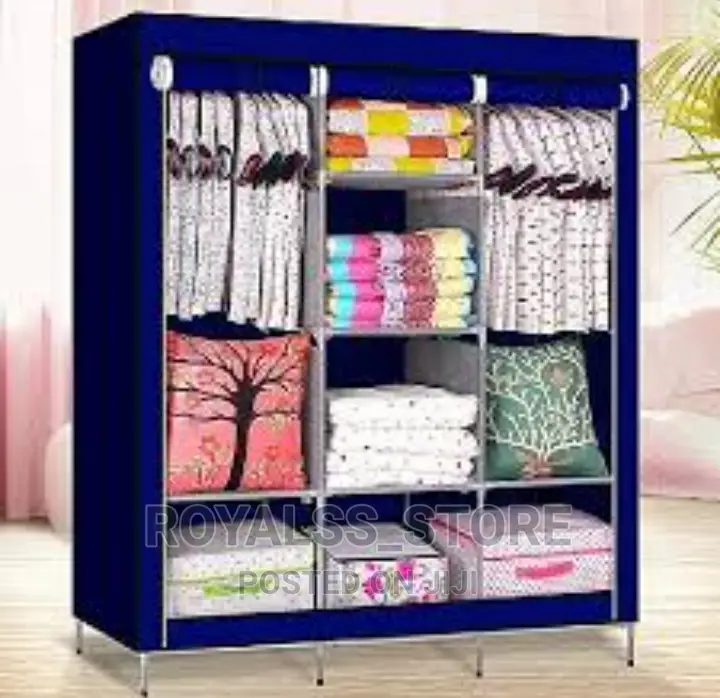 Big Capacity Detachable Wardrobe With Side Storage Pocket