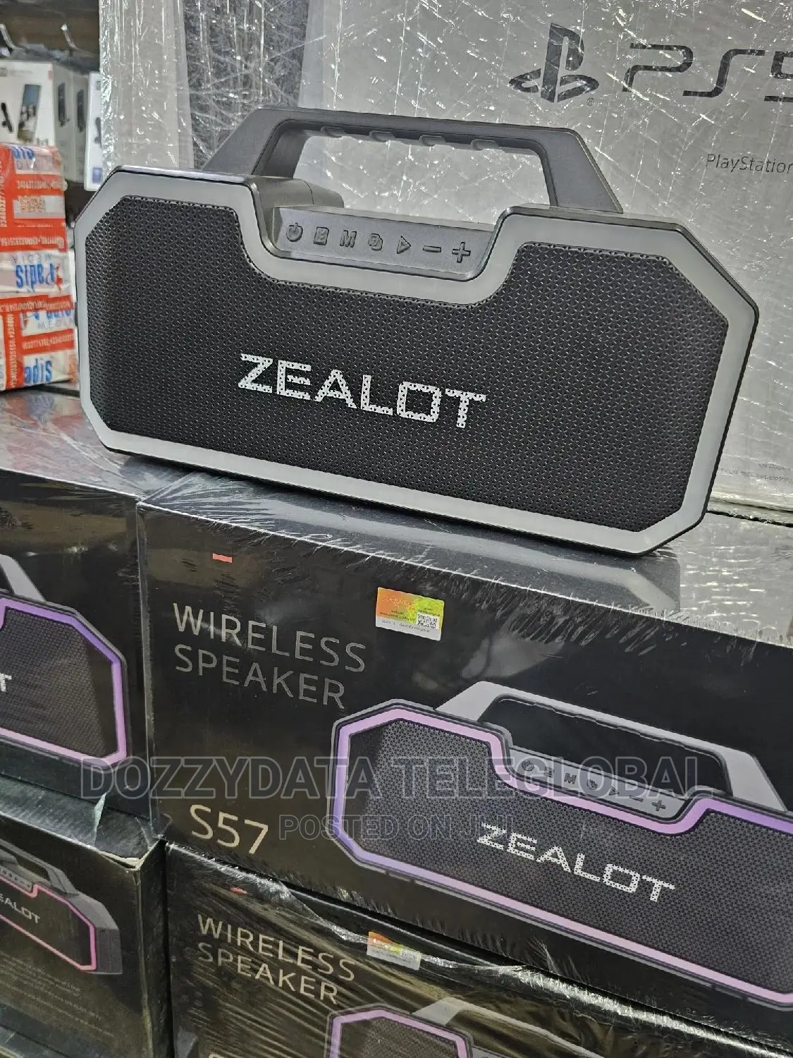 Zealot S57 Bluetooth Speaker - 80w -14400mah