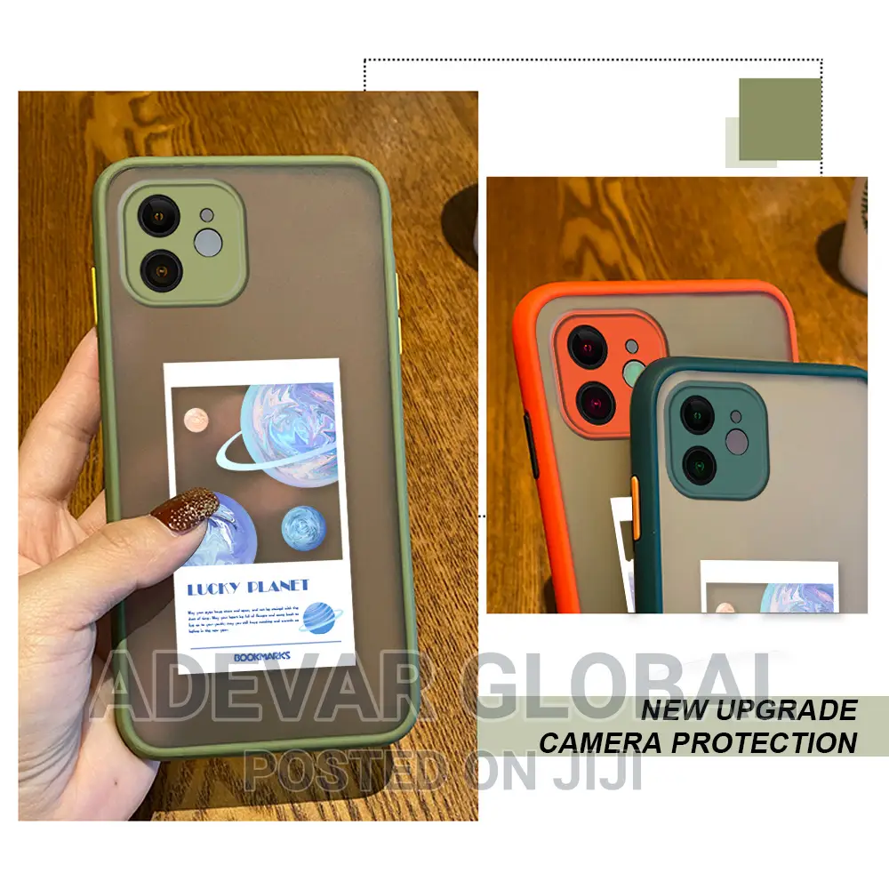 Contrast Frosted Translucent Case for iPhone 12 Mini Pouch