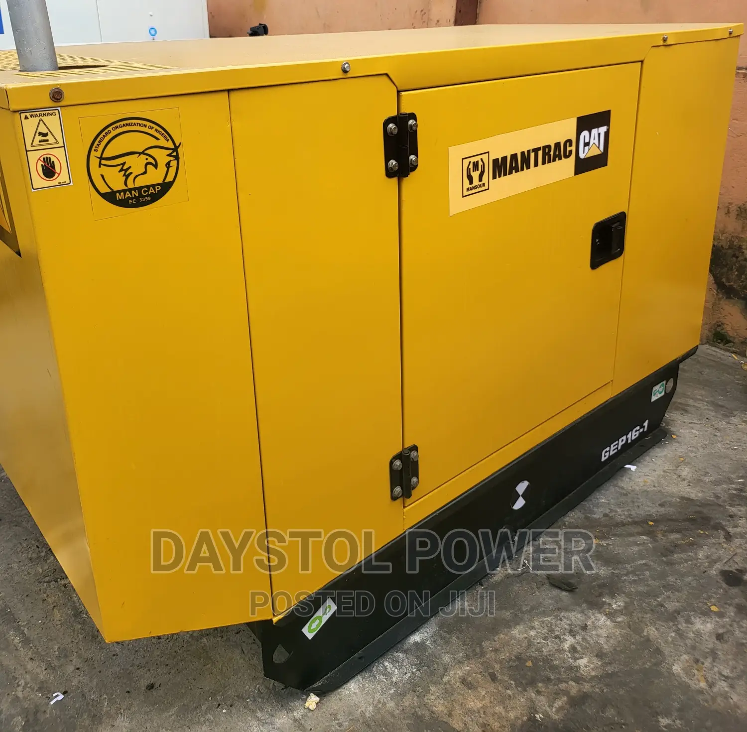 Almost New 16kva Cat Mantrac Soundproof Diesel Generator