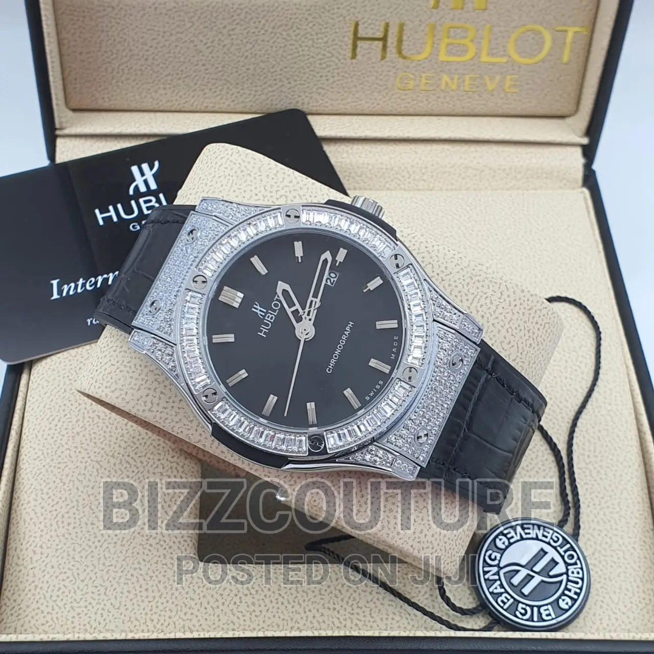 Original HUBLOT Rubber Strap Watch Available in Store