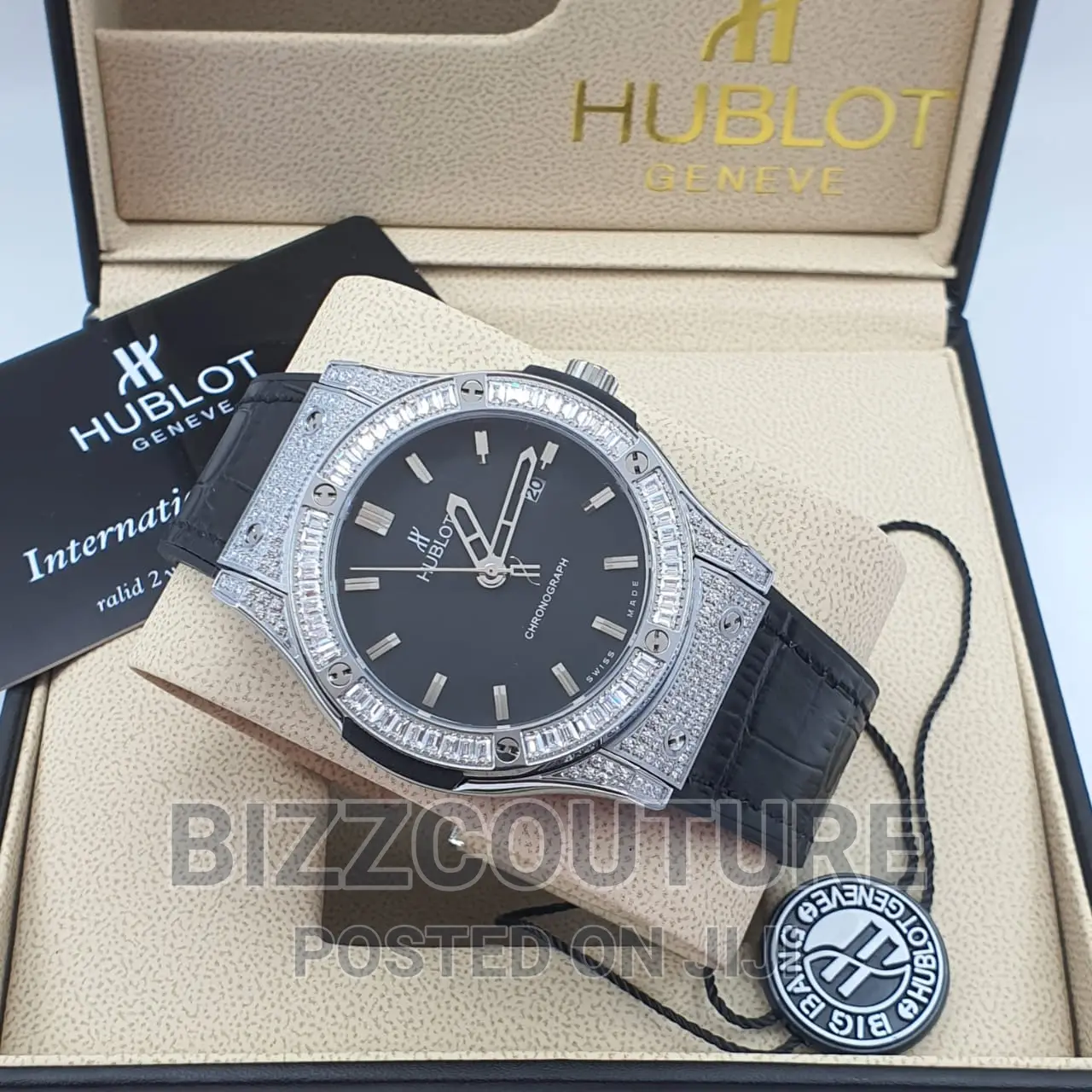Original HUBLOT Rubber Strap Watch Available in Store