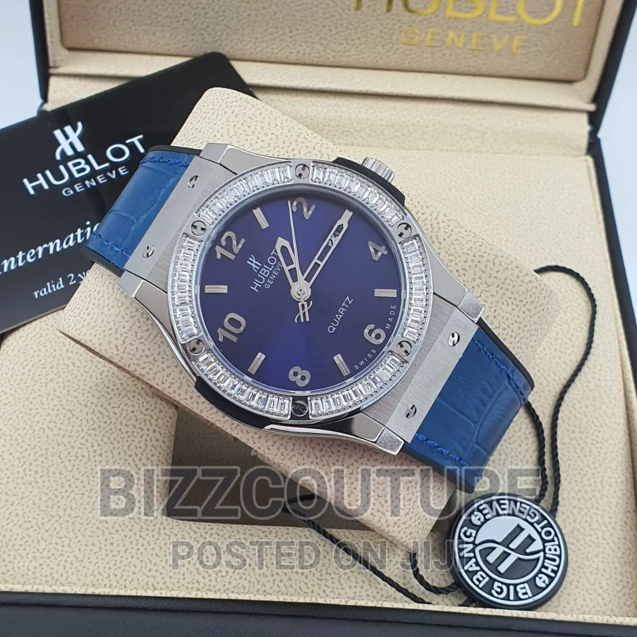 Original HUBLOT Rubber Strap Watch Available in Store