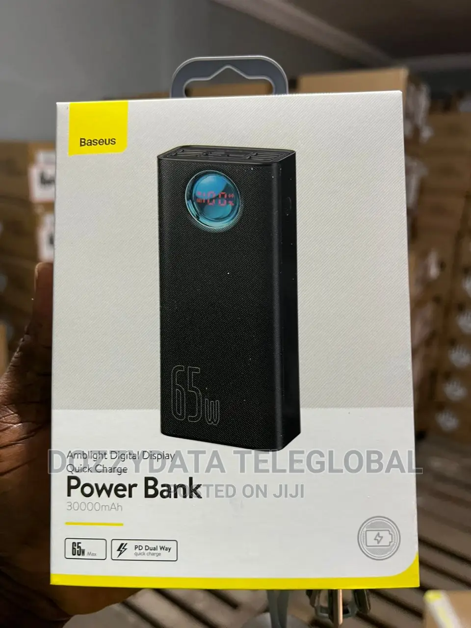 Baseus 65w Amblight Laptop Mobile Phone Power Bank