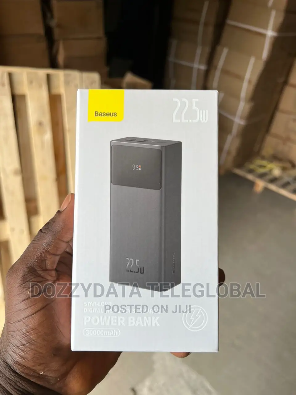 Baseus Star-Lord Power Bank 22.5W 30000mah- Black/White